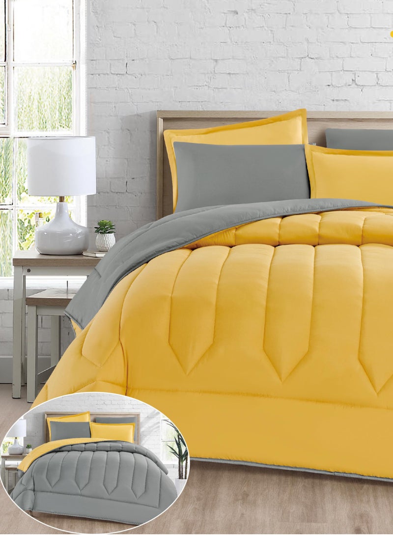 MARKA Plain double-sided comforter, 6 pieces, size 230 x 250 cm - Image 2