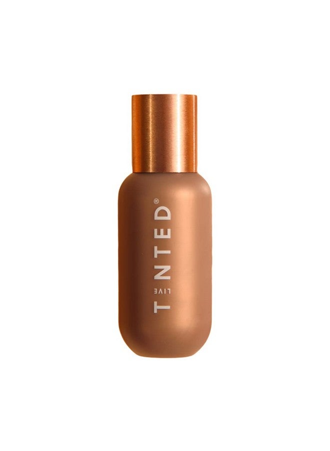 LIVE TINTED Hueglow Liquid Highlighter Drops In Dusk Bronze Color Seruminfused Highlighter For Face And Body Hydrating Litfromwithin Glow 1.7Fl Oz / 50Ml  - Image 2