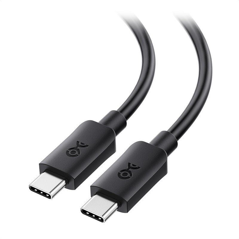 كابل ماترز حزمة من 2 كابل USB-C إلى USB-C لشاشة العرض بطول 6 أقدام / 1.8 متر مع دقة فيديو 4K بمعدل 60 هرتز، وشحن بقدرة 100 واط، ونقل بيانات USB-C 3.1 Gen 1 بسرعة 5 جيجابت في الثانية، الموديل 201045-1.8MX2 - Image 1
