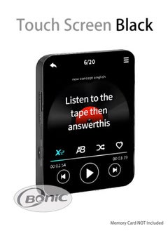 Black and Touch-screen