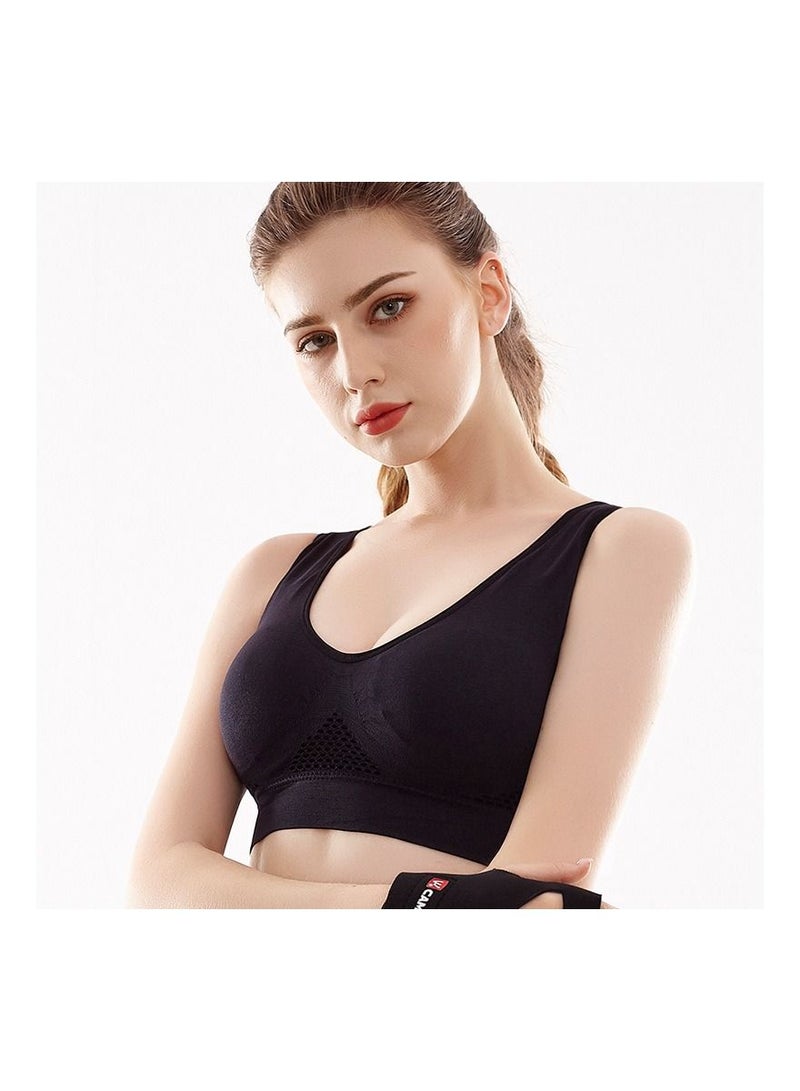 Loquat No Steel Ring Gathering High Strength Shock Proof Sports Bra 