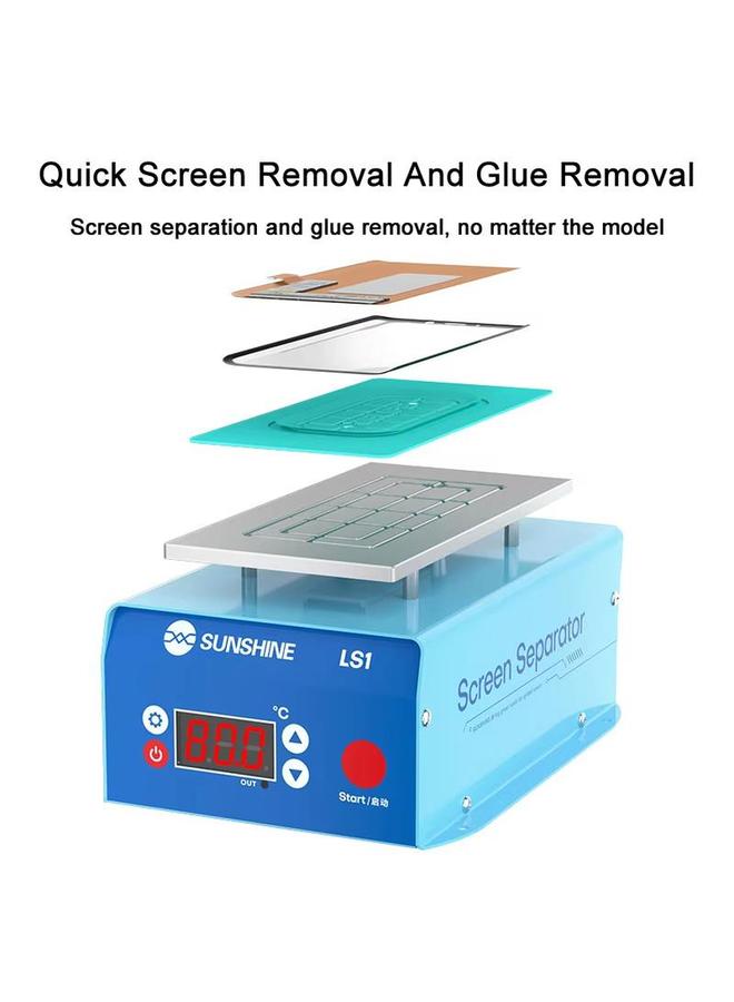 Replacement SUNSHINE LS1 Mobile Phone LCD Screen Repair Heated Separator Curved Straight Screen Frame Removal Machine - Image 5