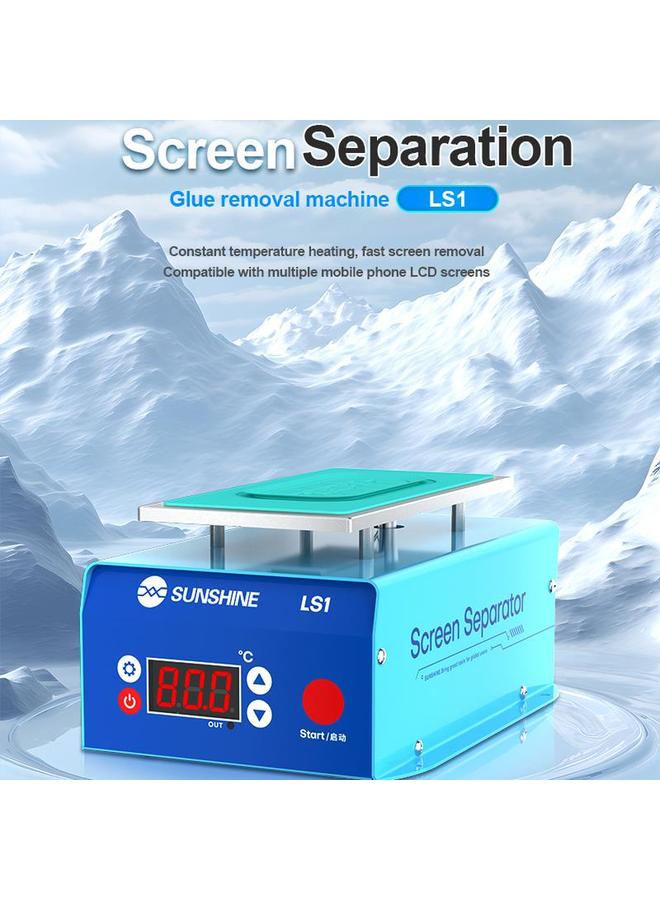Replacement SUNSHINE LS1 Mobile Phone LCD Screen Repair Heated Separator Curved Straight Screen Frame Removal Machine - Image 4