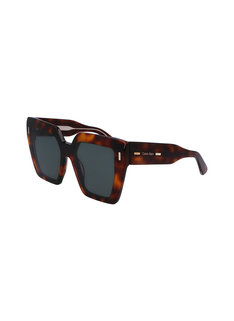 CALVIN KLEIN Women's Square Sunglasses - CK23502S-220-5219 - Lens Size: 52 Mm  - Image 3