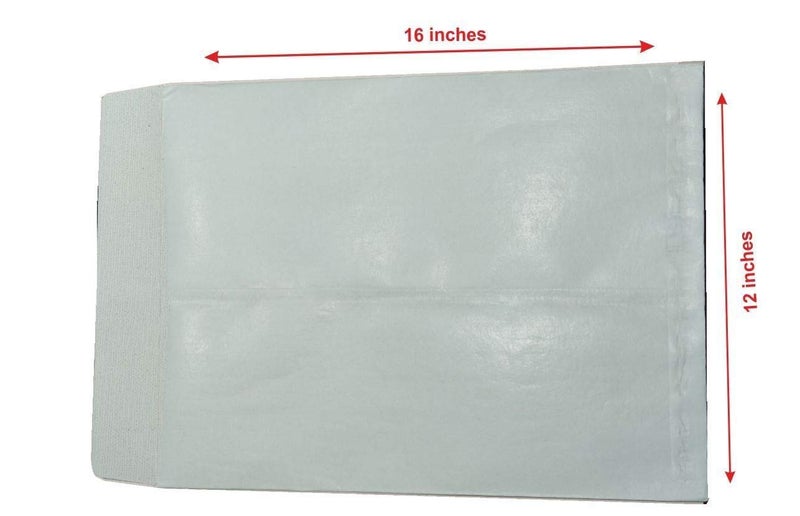 NSSP™ 16x12 inch cloth line courier cover,courier envelopes,courier cover green,green envelopes for office letter document (Pack of - 25, 16 X 12 Inches) - Image 4