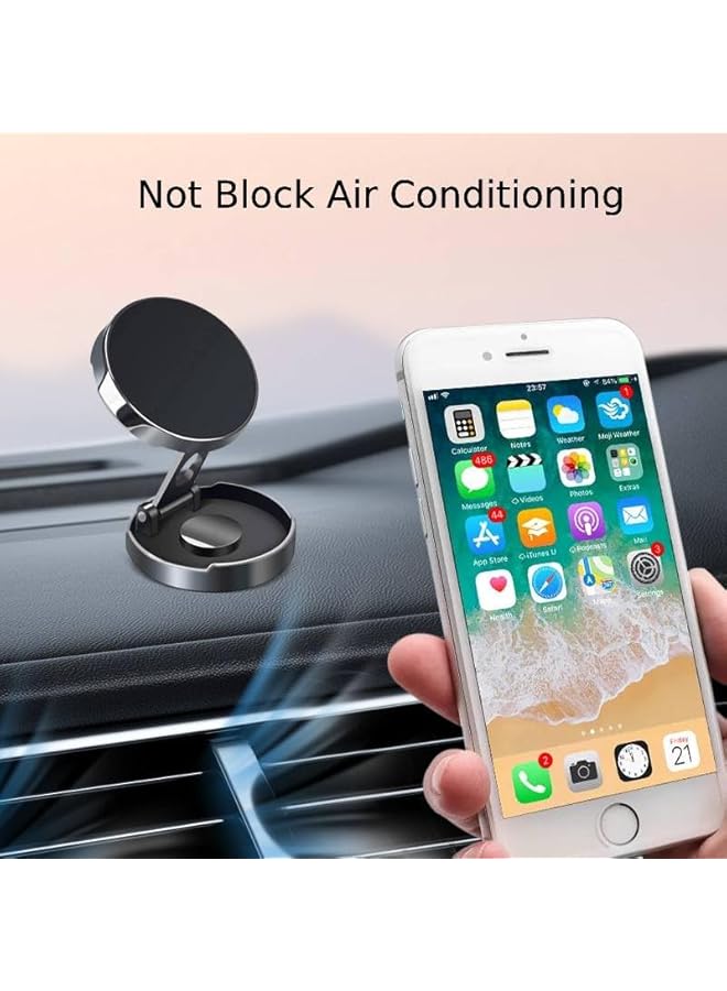 Green Tiger Car Phone Holder, Universal 360° Adjustable Magnetic Phone Mount for Car Dashboard All Smartphones with Adhesive - Image 5