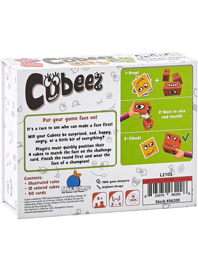 blue orange لعبة 06200 Cubeez Family Game Multi - Image 3