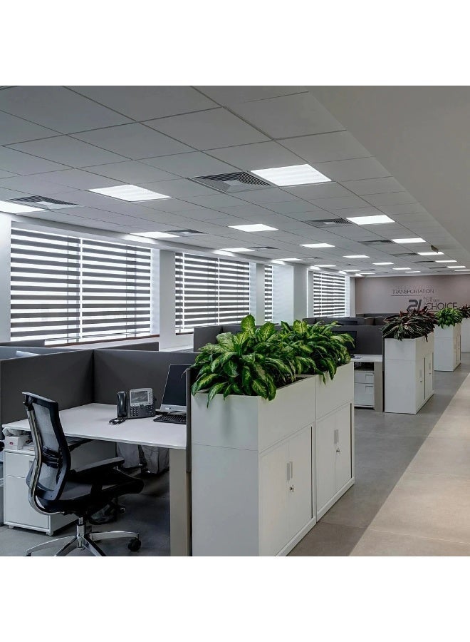 Hummer Square Ceiling Floodlight – 60×60 cm – 120W – White Light - Image 1