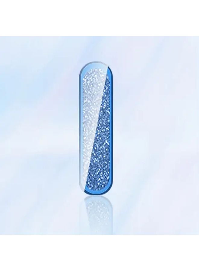 Glitter Metallic Camera Button For iPhone 16 Pro Max Blue Protective Film Touch Control - Image 1