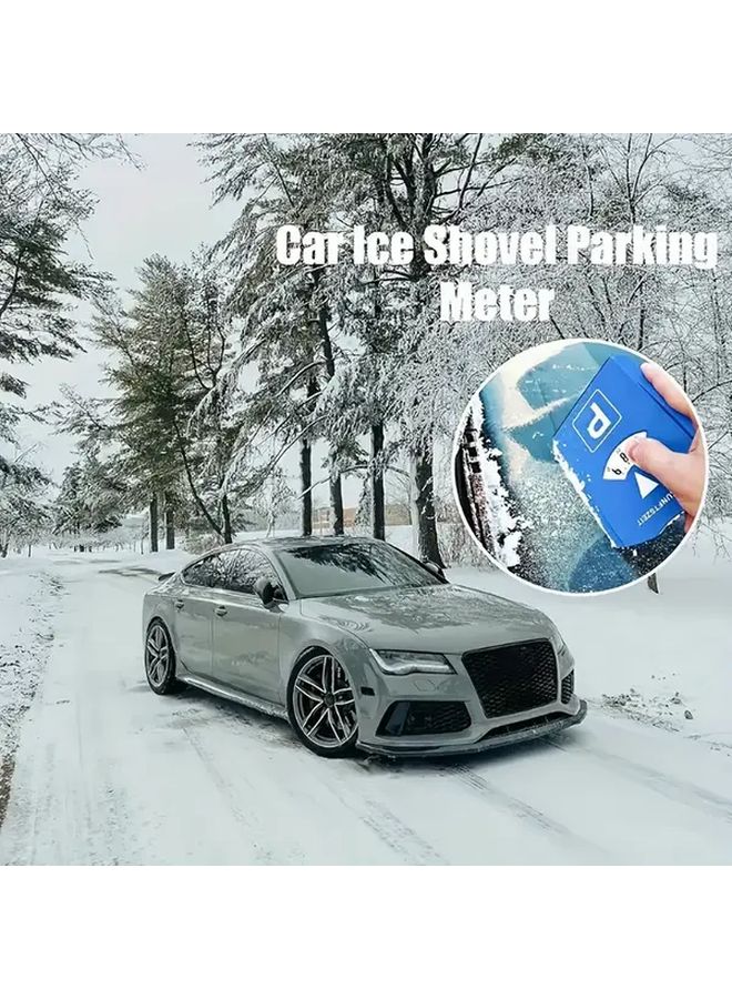 Blue Digital Parking Meter With Ice Lock Manual Setup Easy Read Payment 1pc - Image 3