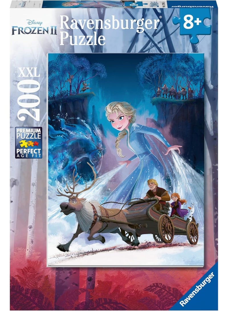Ravensburger Disney Frozen 2 The Mysterious Forest 200 Piece XXL Jigsaw Puzzle â€“ Extra Large Pieces Kids Puzzle, Softclick Precision Fit, Frozen Artwork, Fun Learning Activity for Children Ages 8+ | 12865-5 - Image 2
