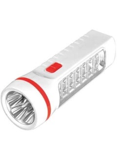 Care4 Care 4 LED Rechargeable Long Range Flashlight Torch White 