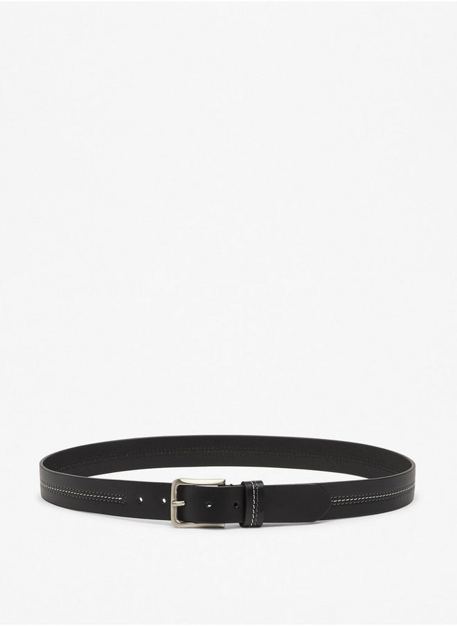 Lee Cooper Stitch Belt with Pin Buckle Closure  - Image 1
