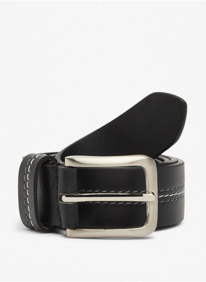 Lee Cooper Stitch Belt with Pin Buckle Closure  - Image 4