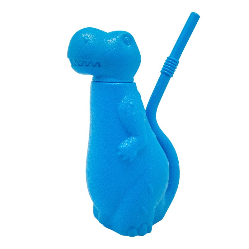 Brite Concepts Dinosaur Shaped Sippy Cup Bottle for Kids Holds 6 oz Colors Vary Dinosaur Shaped Sippy Cup For Reducing Spills Great For Small Hands Drinking Milk Made Fun