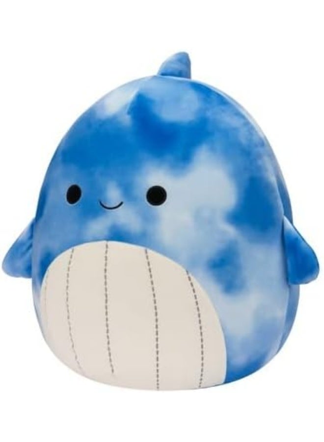 Squishmallows 14-Inch Big Smir Tie Dye Blue Whale Toy - Image 5