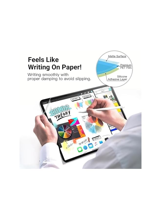 erorex 2 Pack Paper Screen Protector Compatible With Xiaomi Redmi Pad Se 11 Inch Paper Like Film Soft For Writing Or Drawing Anti Glare  - Image 2