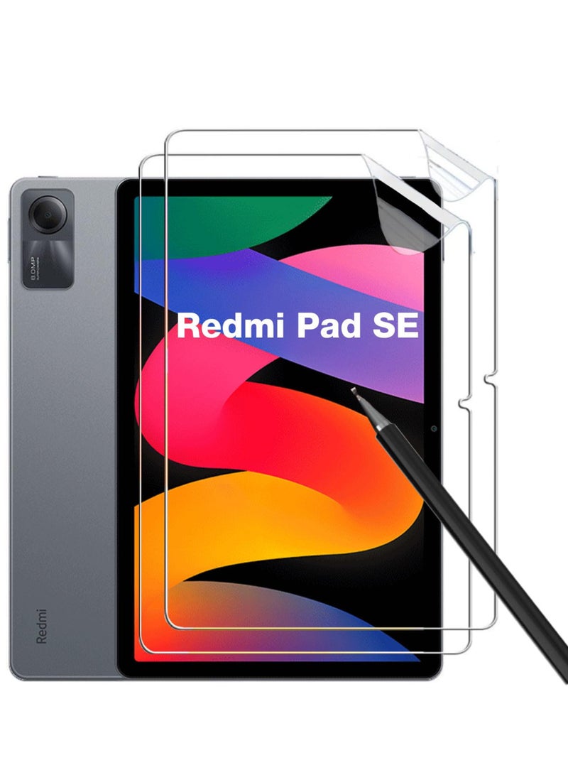 erorex 2 Pack Paper Screen Protector Compatible With Xiaomi Redmi Pad Se 11 Inch Paper Like Film Soft For Writing Or Drawing Anti Glare  - Image 1