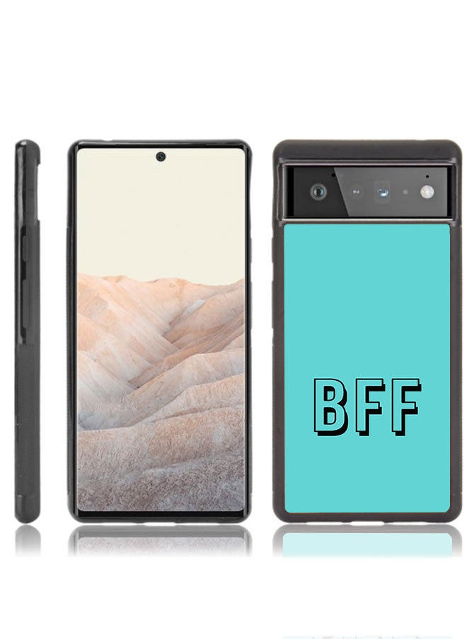 Okteq - TPU Protection and Hybrid Rigid Clear Back Cover Case BFF for Google Pixel 6 - Image 1