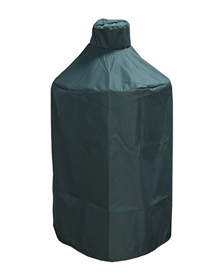 Mini Lustrous Cover Big Green Egg, Heavy Duty Ceramic Grill Cover - Premium Outdoor Grill Cover Durable Water Resistant Fabric, Green (X-Large) - Image 1