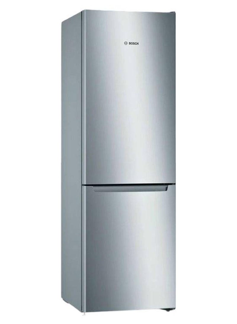 BOSCH Free-Standing Fridge-Freezer With Freezer 235 W KGN36NL30U Silver - Image 1