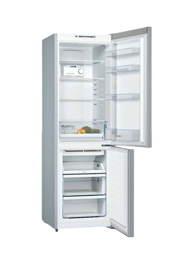 BOSCH Free-Standing Fridge-Freezer With Freezer 235 W KGN36NL30U Silver - Image 2