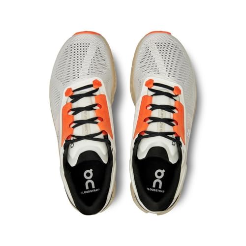 On Cloudstratus 3 Men's Running Shoes, unfinished white/sand, 11.5 - Image 2