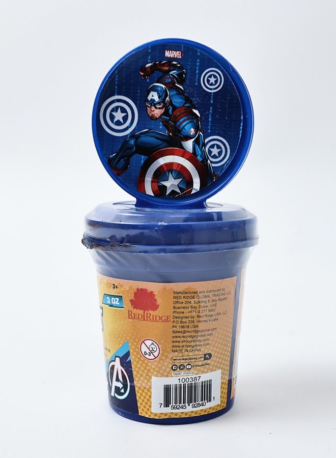 MARVEL Captain America 3oz dough with figure stamper - Image 2