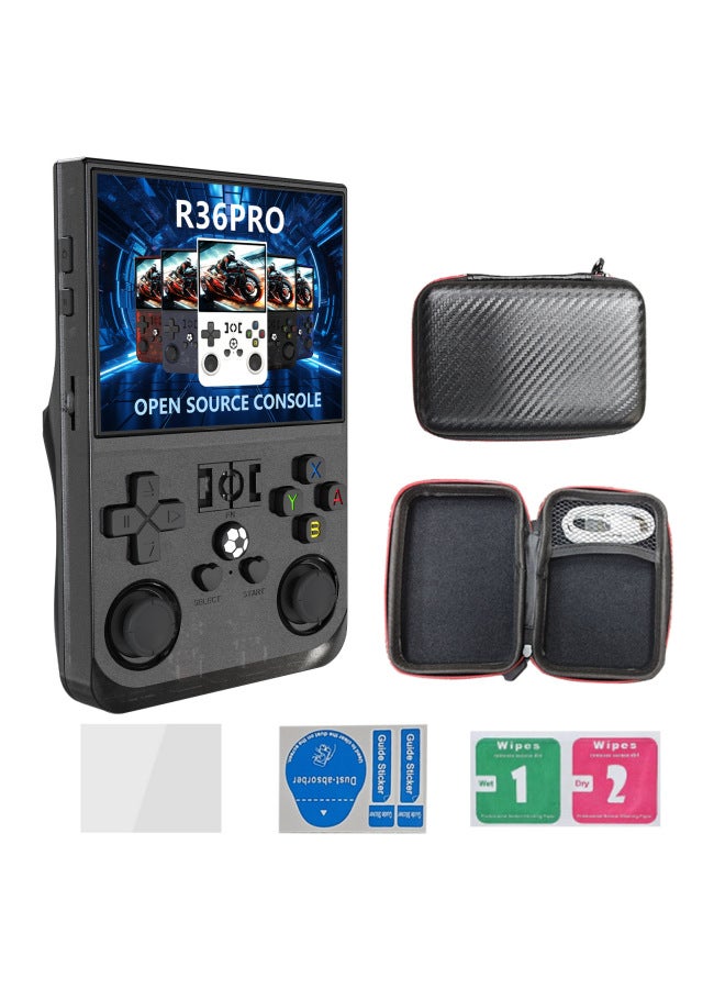 R36PRO Open Source Handheld Game Console Portable Retro GBA Arcade PSP Dual Rocker Handheld-Product Color:64g (18000+ Games)-Model:White - Image 2