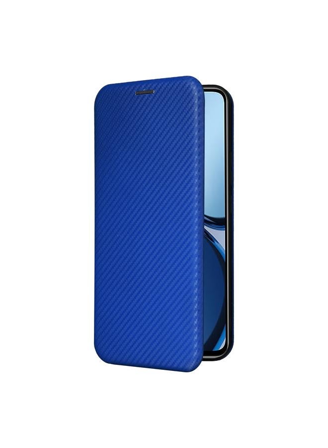 S-TOP Case For OPPO Reno12 Pro 5G Global Carbon Fiber Texture Flip Leather Phone Case - Image 2