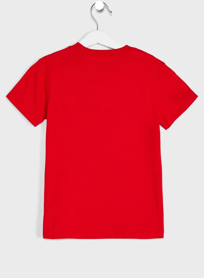 POLO RALPH LAUREN Kids Slogan T-Shirt
