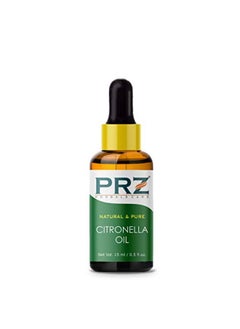 PRZ Citronella Essential Oil - Pure Natural & Therapeutic Grade Oil For Aromatherapy Body Massage, Skin Care & Hair Care, 15 Ml  - Image 4