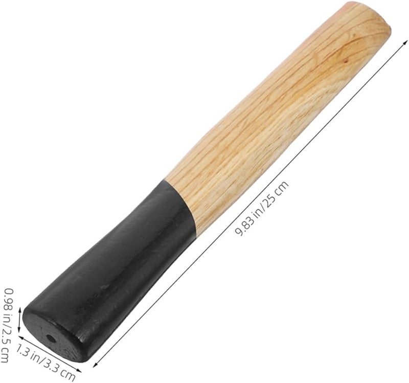Wooden Hammer Handle Replacement 2 Pack Easy Installation Fits Standard Mallets Tools - Image 3