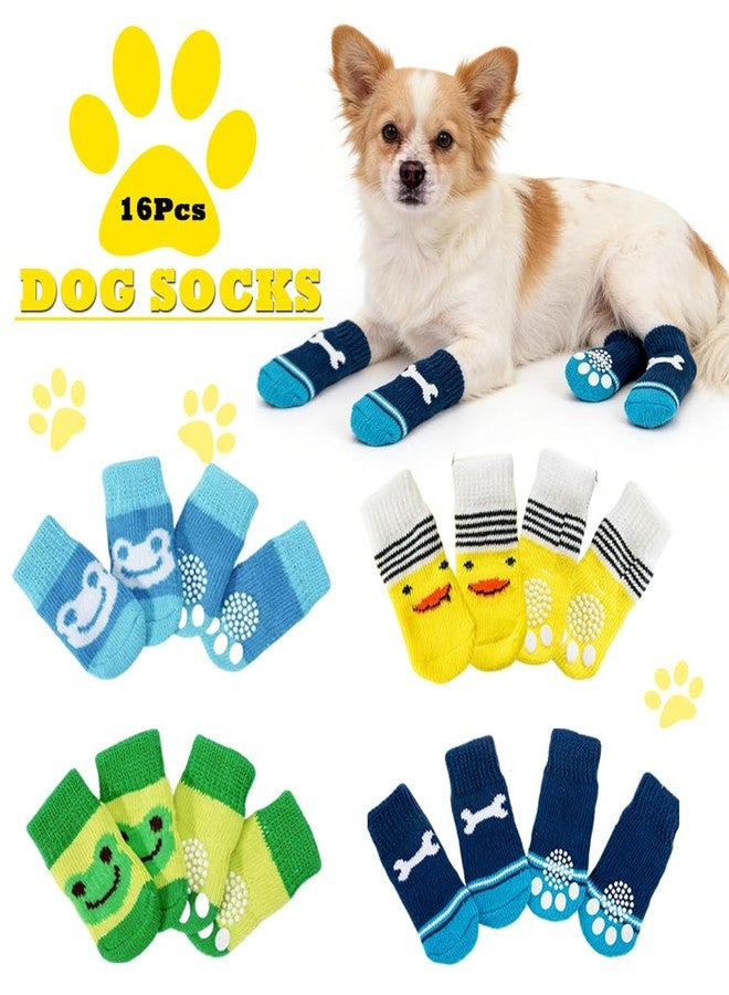 Liyujuping Cute Socks for Dogs, Dog Socks to Prevent Licking Paws, Dog Shoes for Winter, Non Slip Socks for Dogs, Small Medium Large (Small) - Image 2