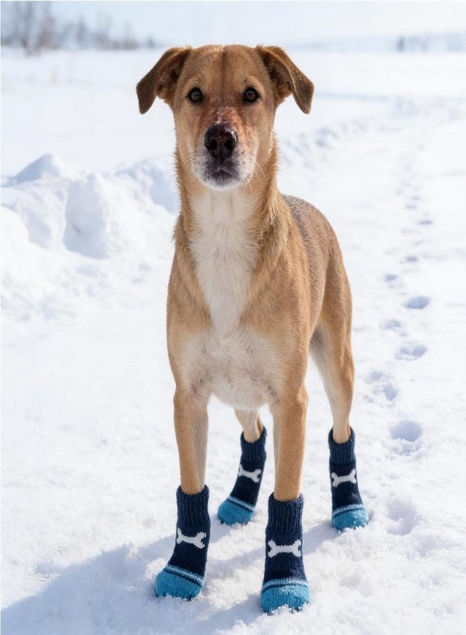 Liyujuping Cute Socks for Dogs, Dog Socks to Prevent Licking Paws, Dog Shoes for Winter, Non Slip Socks for Dogs, Small Medium Large (Small) - Image 5