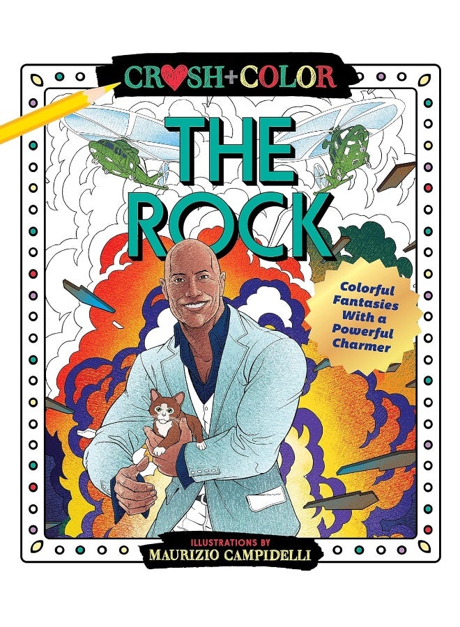 Crush and Color: Dwayne the Rock Johnson: Colorful Fantasies with a Powerful Charmer  - Image 1