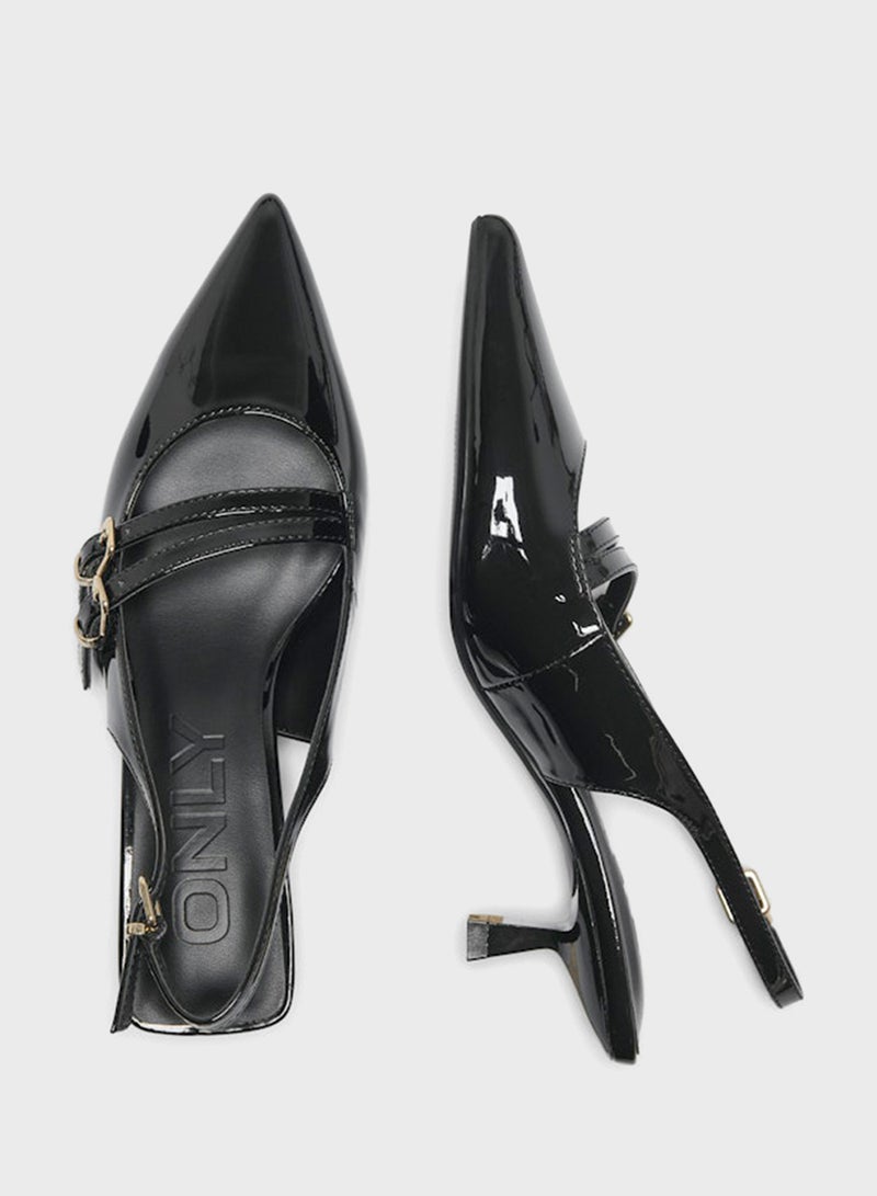 اونلي مضخات أونلكوكو بحزام خلفي - Image 4