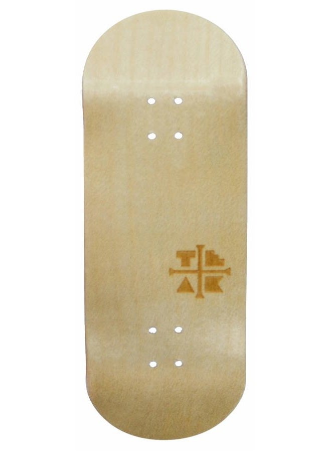 Teak Tuning Prolific Wooden Fingerboard Deck, The Classic - 34mm x 97mm - Handmade, Pro Shape & Size - Five Plies Wood Veneer - Includes Prolific Foam Tape - Image 4