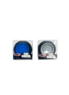 M&G M&G Chenguang 2 in 1 Tire eraser with pencil sharpener - 1pcs - No:APS912D7  - Image 1