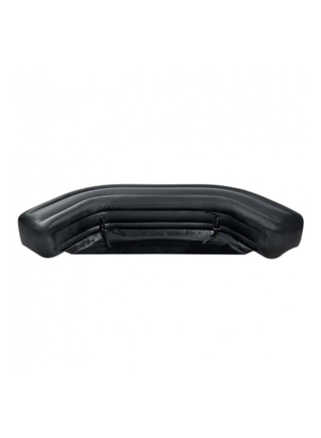 INTEX Inflatable Pool Bench, Round - Black 211x66x34cm - Image 3