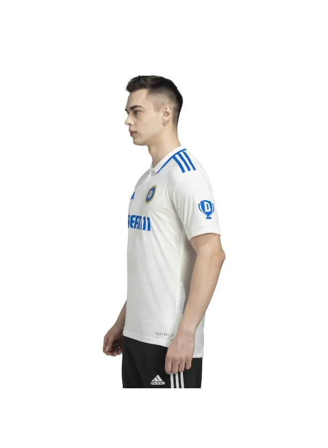 Adidas Indcri Tstjsym White Cricket Jerseys For Men Xs