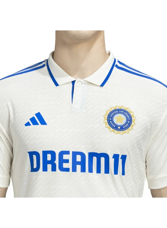 Adidas Indcri Tstjsym White Cricket Jerseys For Men Xs
