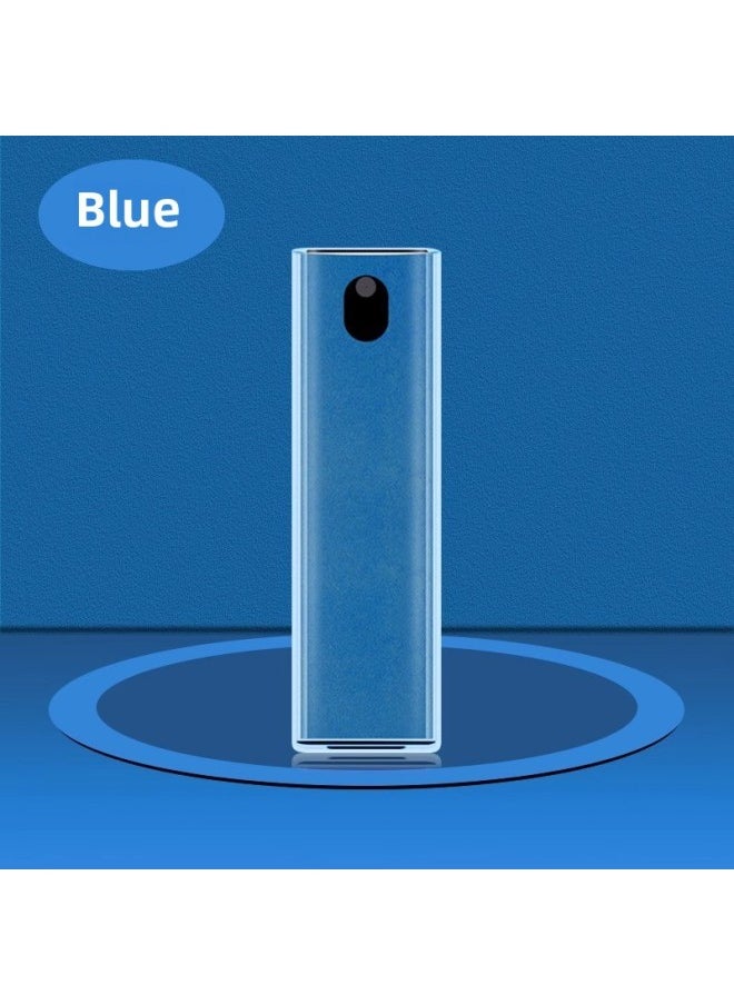 Generic - Mobile Phone Screen Cleaner Spray Wipe Integrated Disinfectant Flat LCD Notebook Computer Cleaning Artifact Does Not Hurt The Screen-Color:[sky Blue] Spray And Wipe In One For Efficient Decontamination (comes With 10ml Cleaning Fluid) - Image 1