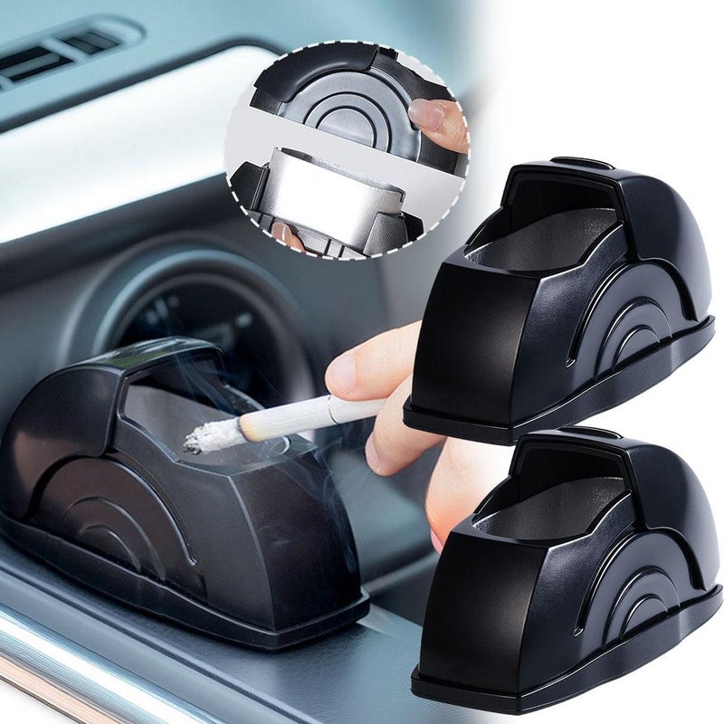 New car ashtray, door mount, premium-featured creative car accessory, interior design. - Image 4