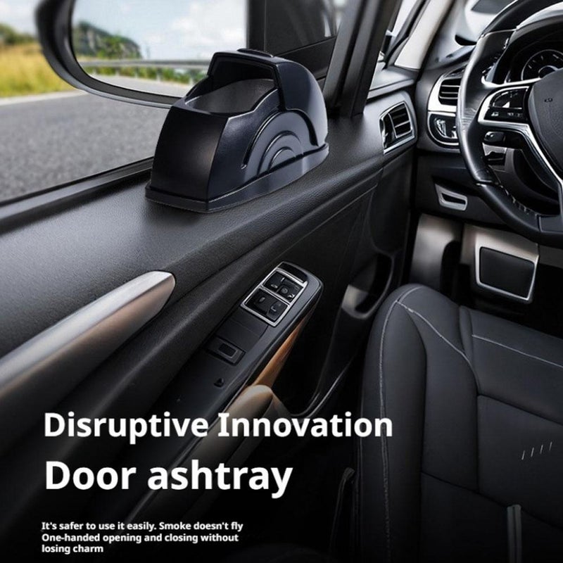 New car ashtray, door mount, premium-featured creative car accessory, interior design. - Image 5