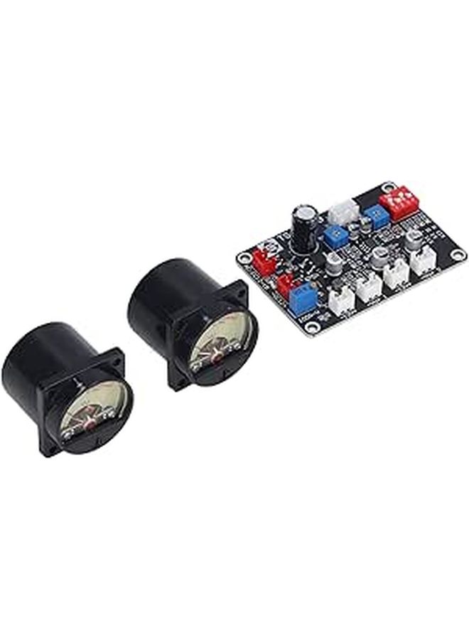 VU Meter Module with Driver Board White ABS Backlight 2 8 3 8V Clear Readings - Image 1