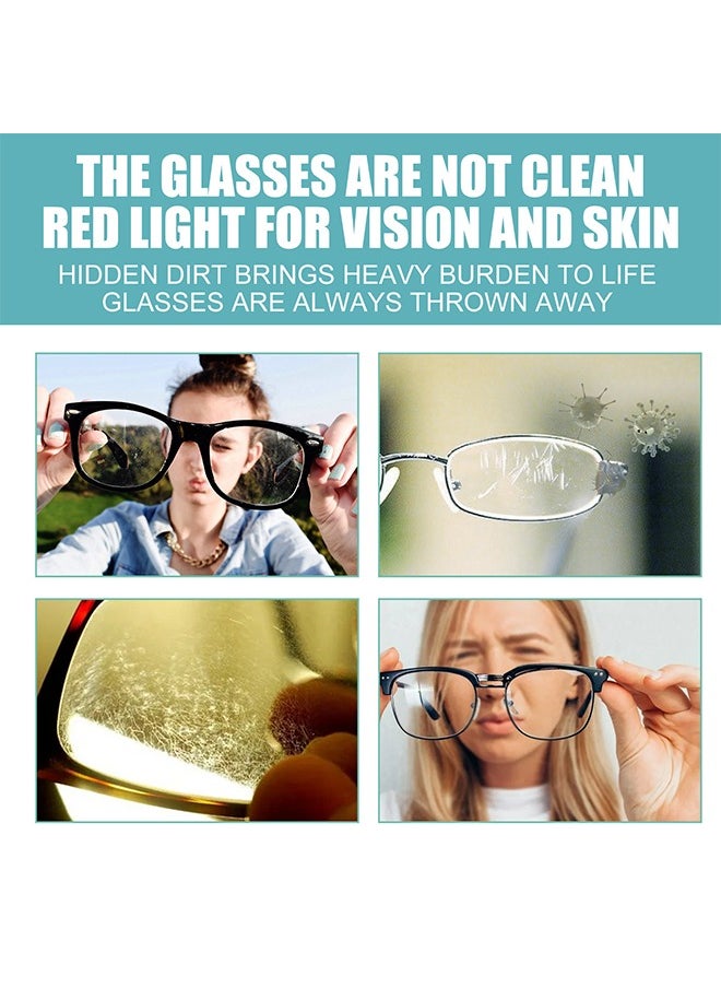 JUE-FISH - Eyeglass Lens Cleaning And Maintenance Spray 100ml, Ideal For Eyeglasses, Mobile Phones And Electronic Screens, Optical Surfaces, Even On Coated Surfaces, Safe Professional Grade Formula - Image 1