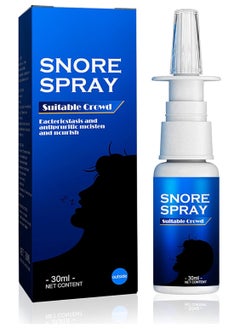 SOUTH MOON South Moon Anti Snore Spray 30ML Portable Sleep Care Relief Anti Snore Nose Health Chronic Respiratory Disorders Aid Anti Snoring Nasal Spray Stop Relief Snore Stop Snore Spray  - Image 1