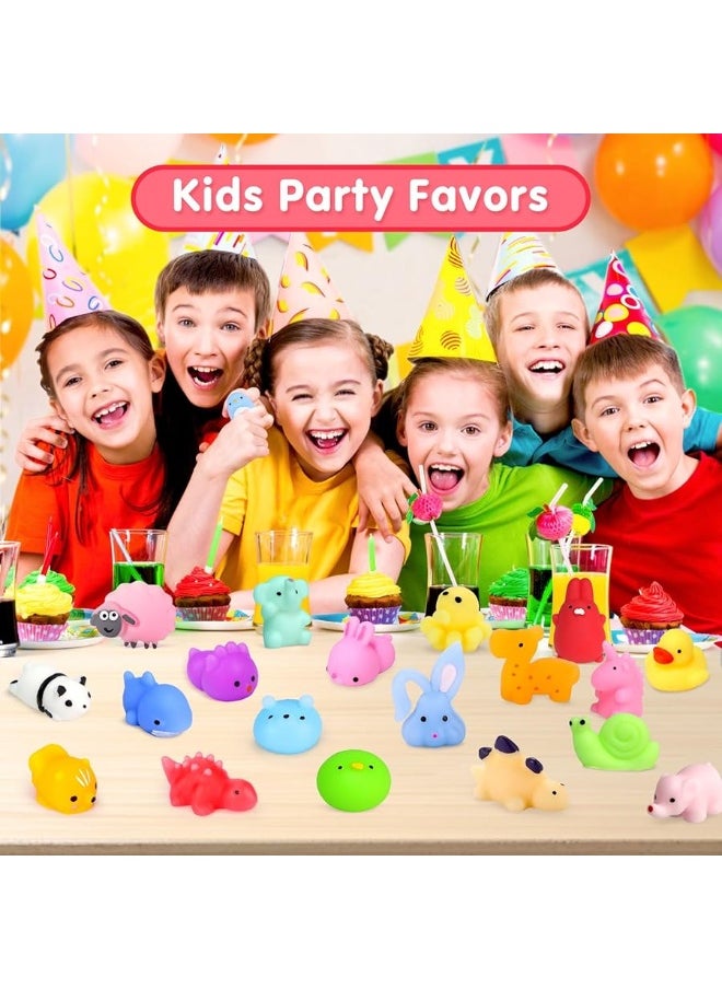 FLY2SKY - FLY2SKY 45Pcs Mochi Squishy Toys Mini Squishies Kawaii Animal Squishies Party Favors for Kids Cat Panda Unicorn Squishy Novelty Stress Relief Toys Birthday Gifts Goody Bags Class Prizes Pinata Fillers - Image 1