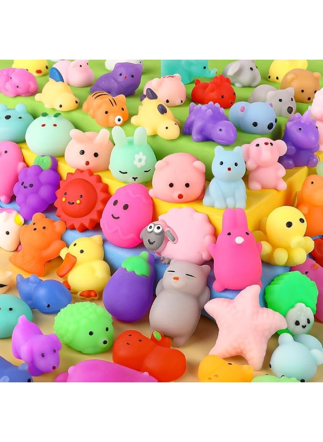 FLY2SKY - FLY2SKY 45Pcs Mochi Squishy Toys Mini Squishies Kawaii Animal Squishies Party Favors for Kids Cat Panda Unicorn Squishy Novelty Stress Relief Toys Birthday Gifts Goody Bags Class Prizes Pinata Fillers - Image 1